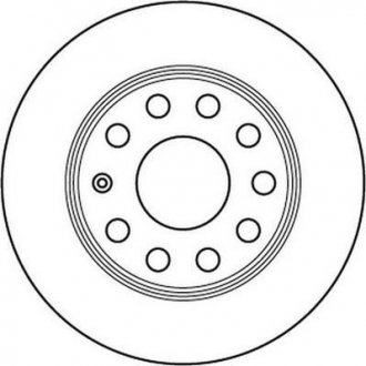 Гальмівний диск Jurid 562236JC (фото 1)