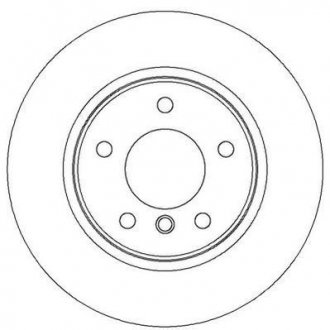 Гальмівний диск Jurid 562310JC (фото 1)