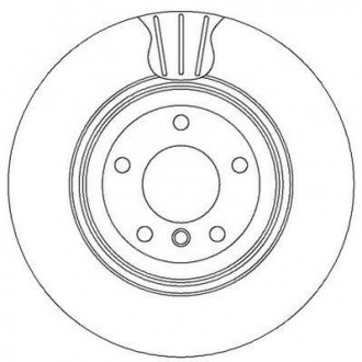 Гальмівний диск Jurid 562334JC (фото 1)