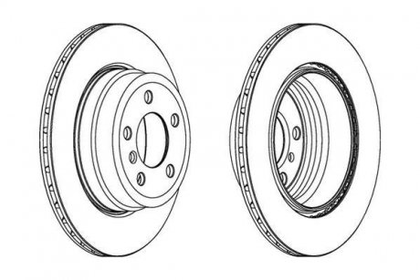 Гальмівний диск Jurid 562521JC (фото 1)