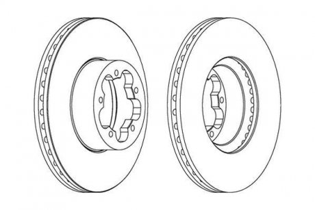 Гальмівний диск Jurid 562541JC (фото 1)