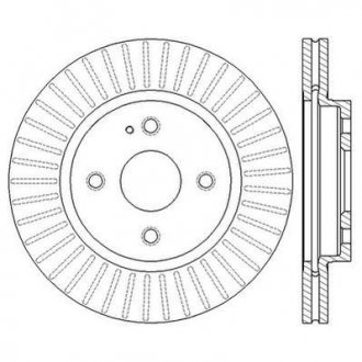 Гальмівний диск Jurid 562564JC (фото 1)