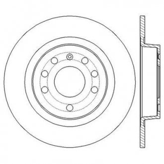 Гальмівний диск Jurid 562581JC (фото 1)