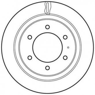 Гальмівний диск Jurid 562665JC (фото 1)
