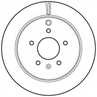 Диск тормозной Jurid 562670JC (фото 1)