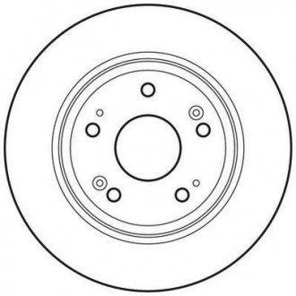 Диск тормозной Jurid 562687JC (фото 1)