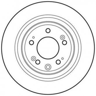 Диск гальмівний Jurid 562697JC (фото 1)