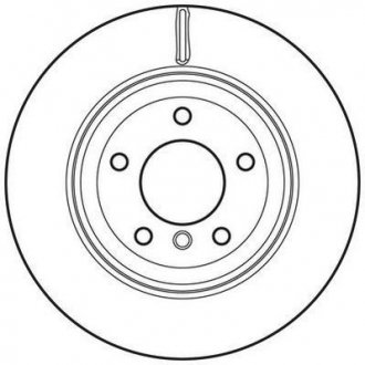 Гальмівний диск Jurid 562701JC (фото 1)
