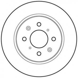 Гальмівний диск Jurid 562704JC (фото 1)
