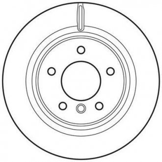 Гальмівний диск Jurid 562786JC (фото 1)