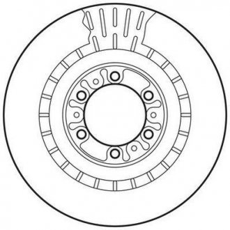 Гальмівний диск Jurid 562798JC (фото 1)