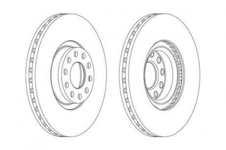 Гальмівний диск Jurid 562890JC1 (фото 1)