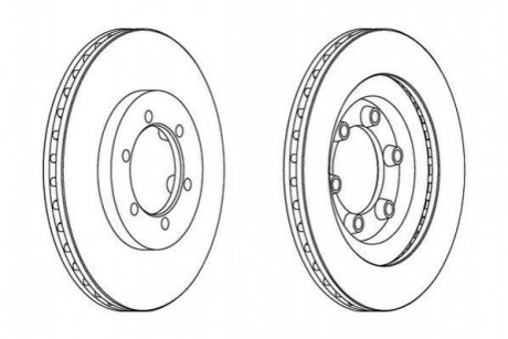 Гальмівний диск Jurid 562904JC (фото 1)