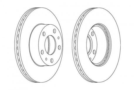 Гальмівний диск Jurid 563018J (фото 1)