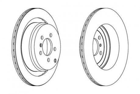 Гальмівний диск Jurid 563023JC1 (фото 1)