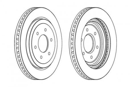 Гальмівний диск Jurid 563024JC1 (фото 1)