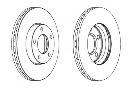 Гальмівний диск Jurid 563028JC (фото 1)