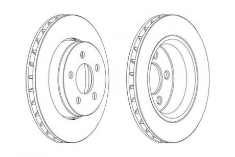 Гальмівний диск Jurid 563041JC (фото 1)