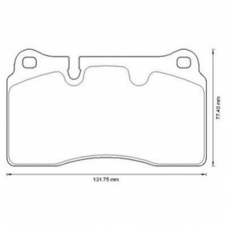 VW гальмівні колодки передн.Touareg 02- Jurid 573296J (фото 1)