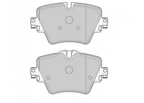 BMW гальмівні колодки передн.1 F40,2,3 G20,4,5 G30,X1 F48,X2,X3 G01,X4 Jurid 573612J (фото 1)