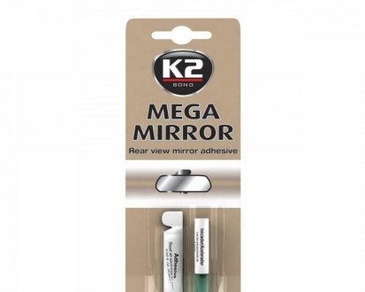 Клей для дзеркала заднього огляду / BOND MEGA MIRROR (0,6+0,5ML) K2 B110 (фото 1)