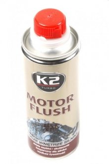 Промивка масляної системи двигуна / TURBO MOTOR FLUSH 250ML K2 ET3710 (фото 1)