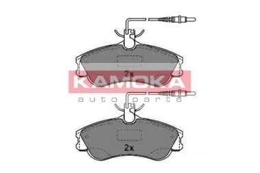 Гальмівні колодки, дискове гальмо (набір) KAMOKA JQ1012224 (фото 1)