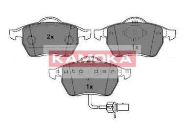 Гальмівні колодки, дискове гальмо (набір) KAMOKA JQ1012992 (фото 1)