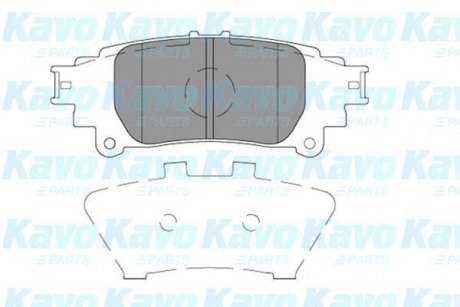 Колодки гальмівні (задние) Lexus RX 08-15/Toyota Prius 11- KAVO KBP9141 (фото 1)