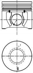 Поршень двигуна KOLBENSCHMIDT 40172610 (фото 1)