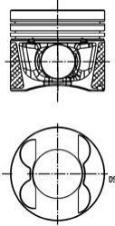 Поршень KOLBENSCHMIDT 40 776 610 (фото 1)