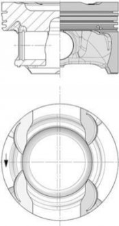 Поршень двигуна MERCEDES BENZ 83,00 M270 KOLBENSCHMIDT 40853600 (фото 1)