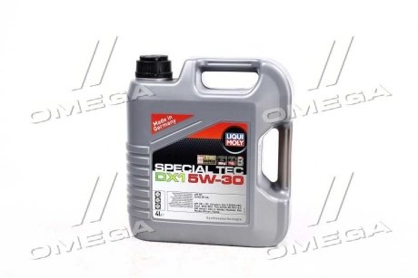 Масло моторн. SPECIAL TEC DX1 5W-30 (Канистра 4л) LIQUI MOLY 20968 (фото 1)