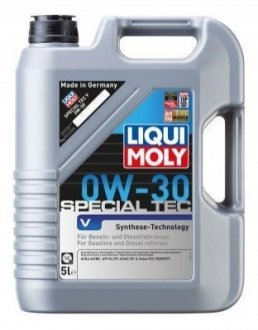 Олива моторна Special Tec V 0W-30 5л LIQUI MOLY 2853 (фото 1)