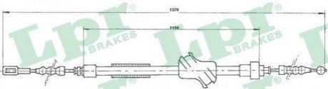 Трос ручного гальма LPR C0044B (фото 1)