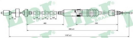 LINKA SPRZ. RENAULT LAGUNA I LPR C0471C (фото 1)