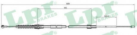 LINKA HAM. VOLKSWAGEN TOURAN (1T1, 1T2)/TOURAN (1T3) LPR C1098B (фото 1)