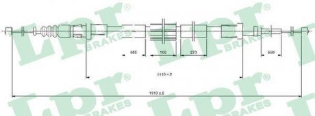 LINKA HAM. CITROEN C3 PICASSO LPR C1687B (фото 1)