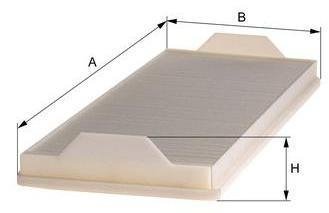 Фільтр повітря (салону) M-FILTER K997 (фото 1)