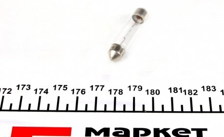 Лампа допоміжн. освітлення C10W 12V SV8.5-8 (11,5x44) (вир-во) MAGNETI MARELLI 009461200000 (фото 1)