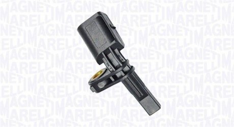 Датчик ABS (передний) VW T5 1.9-3.2 03-/Caddy III 1.4-2.0TDi 04-15 (R) (HÜCO) MAGNETI MARELLI 172100028010 (фото 1)