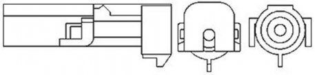 Лямбда-зонд OPEL/DAEWOO 1 przewуd, 370mm PALCOWA MAGNETI MARELLI 466016355005 (фото 1)