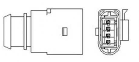 Лямбда-зонд OSM039 AUDI A4,A6,A6 ALLROAD 2.4-3.2 04-11 MAGNETI MARELLI 466016355039 (фото 1)