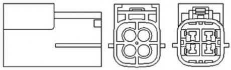 Лямбда-зонд NISSAN MICRA 1,0 16V 03- MAGNETI MARELLI 466016355053 (фото 1)