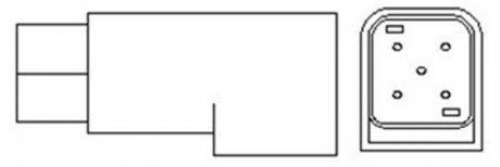 Лямбда-зонд FORD 4 przewody, 680mm, 4.5 Ohm, 9W, PALCOWA MAGNETI MARELLI 466016355100 (фото 1)