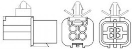 Лямбда-зонд CHEVROLET AVEO 1,2 05- MAGNETI MARELLI 466016355127 (фото 1)