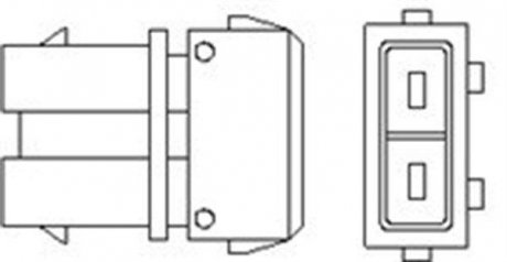 Лямбда-зонд VW 1,8 GOLF 93- MAGNETI MARELLI 466016355131 (фото 1)