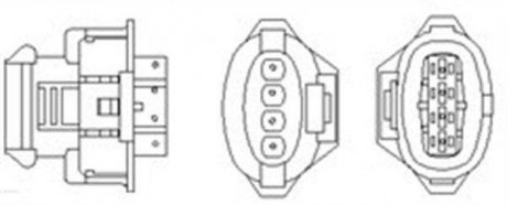 Лямбда-зонд FIAT CROMA 2,2 16V 05- MAGNETI MARELLI 466016355133 (фото 1)