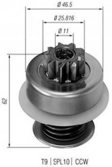 Бендикс стартера MAGNETI MARELLI 940113020088 (фото 1)