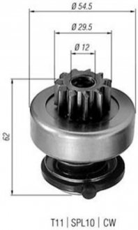 Бендикс стартера MAGNETI MARELLI 940113020217 (фото 1)